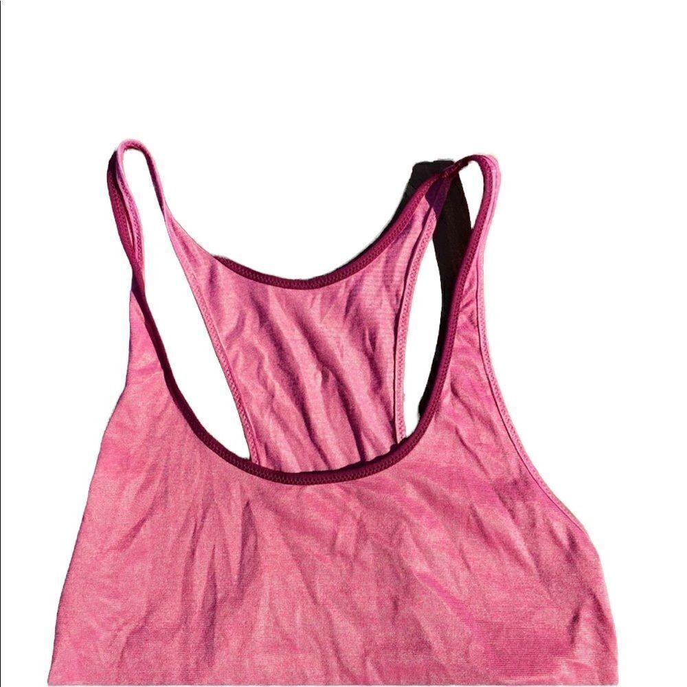 LULULEMON Cool Pink Racerback Tank Top Size 6 - Picture 3 of 4